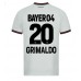 Bayer Leverkusen Alejandro Grimaldo #20 Bortedrakt 2023-24 Korte ermer